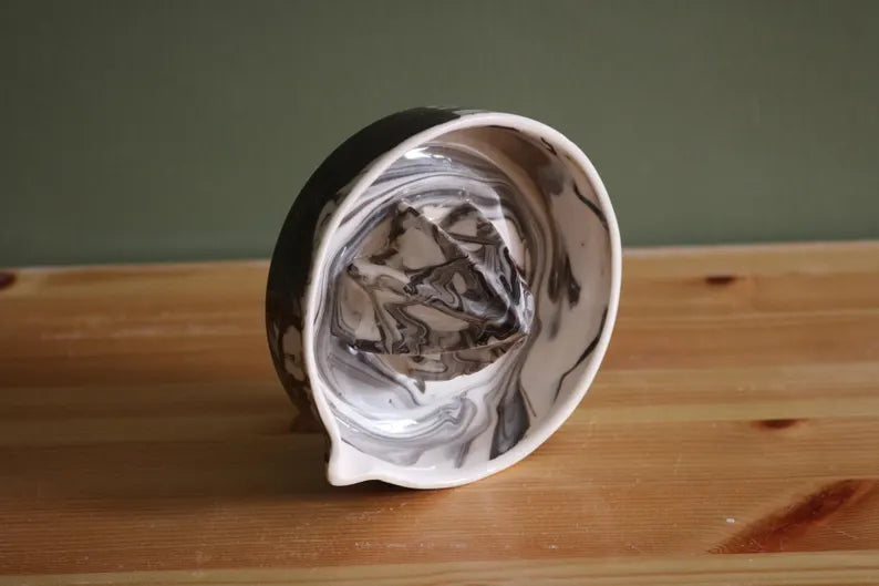 El yapımı mermer porselen limon sıkacağı