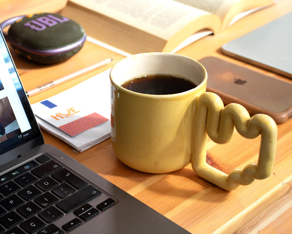 Günışığı El yapımı porselen kupa