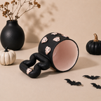 Pastel goth ghost mug, a fun Halloween gift