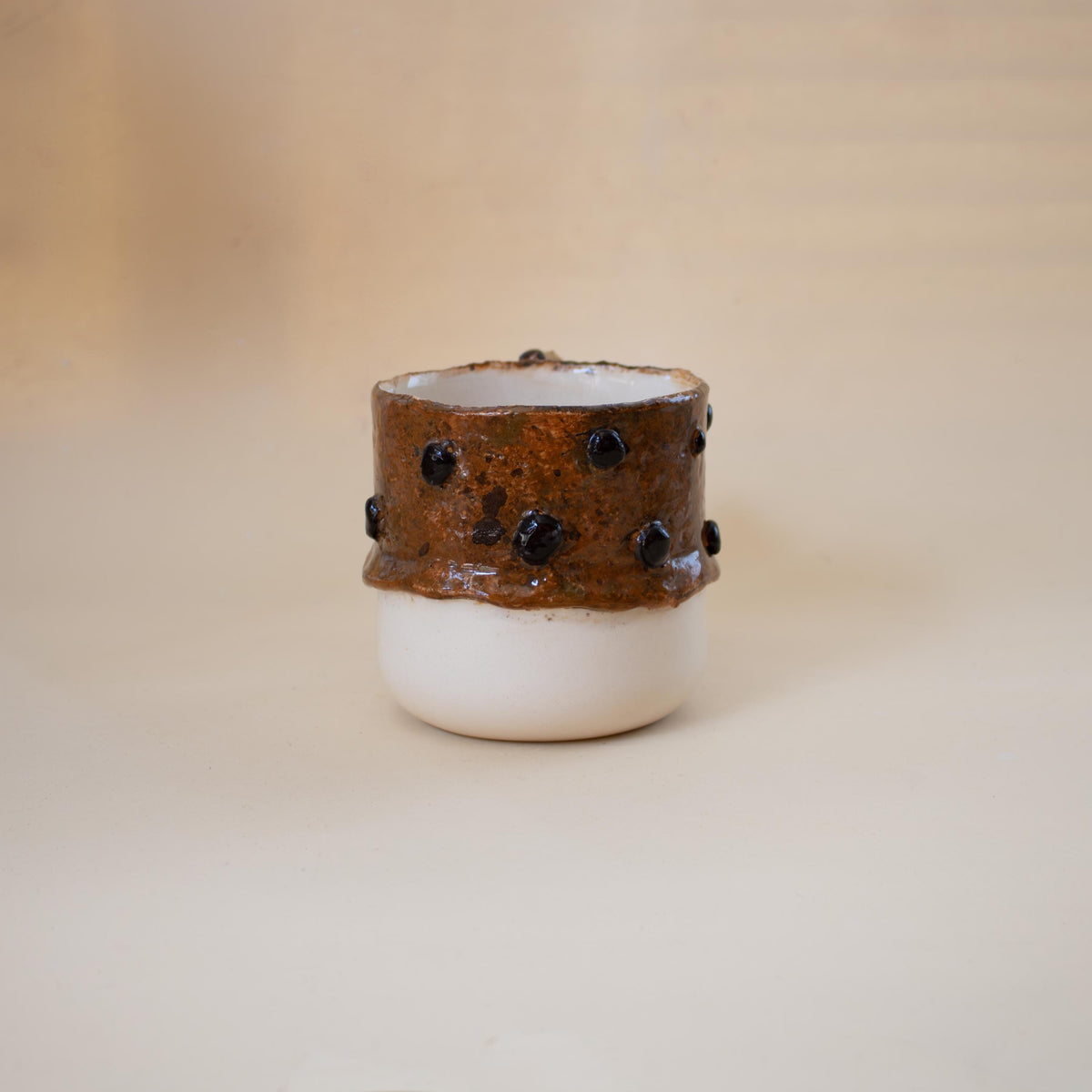 Cookie inspired handmade coffee mug