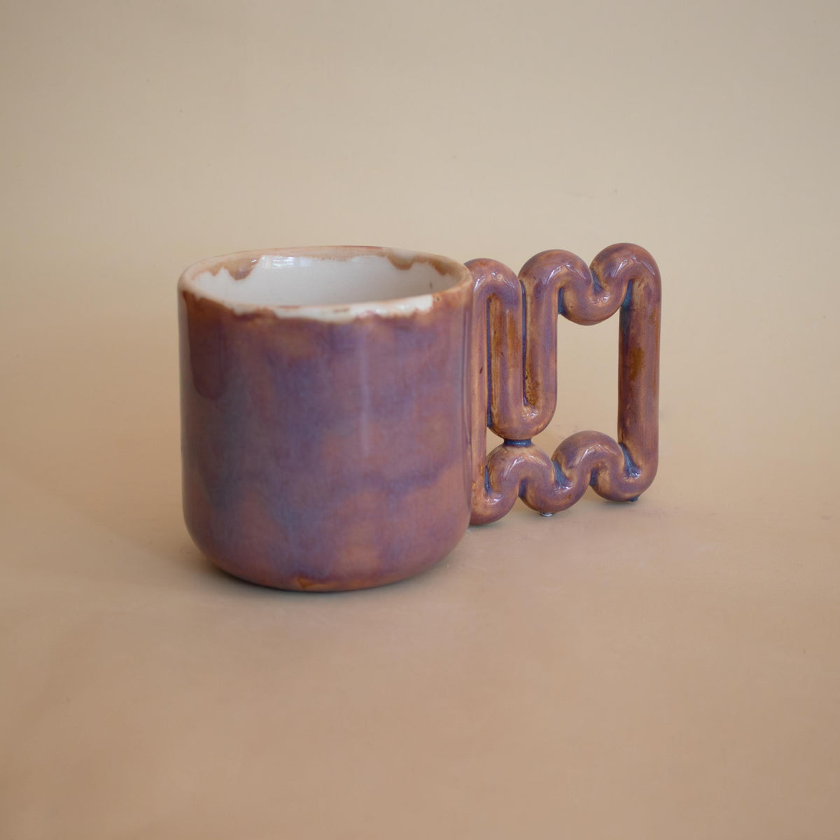 15 oz copper pink statement mug