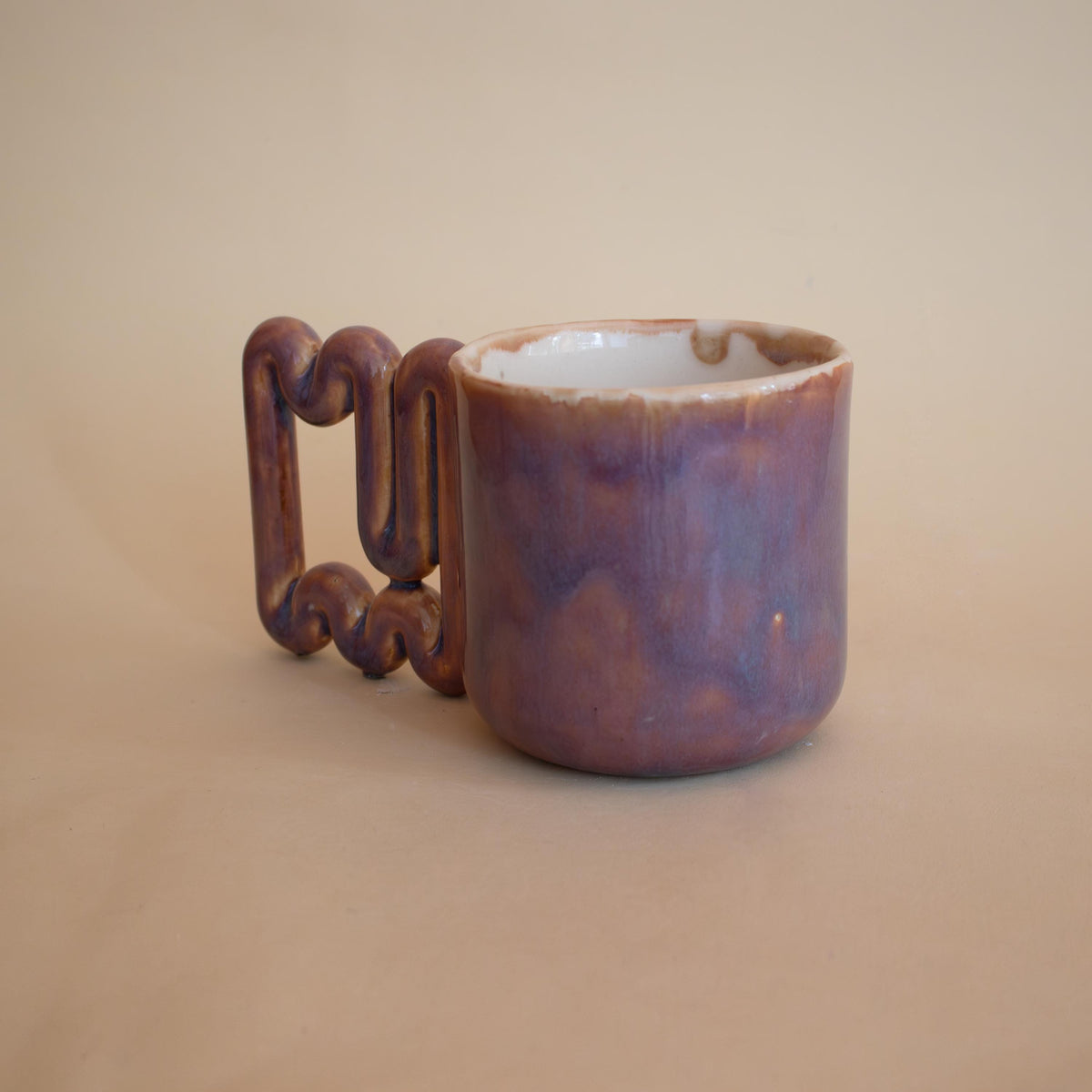 Copper pink mug, a glamorous gift