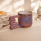 13.5 oz boho purple mug