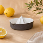 Handmade porcelain lemon squeezer, a kitchen gift