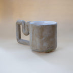 Earthy handmade mug for Japandi interiors