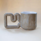 Speckled stone mug, a calm minimalist gift