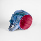 27 oz oversized pumpkin mug in ocean colours