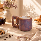 13.5 oz purple statement mug